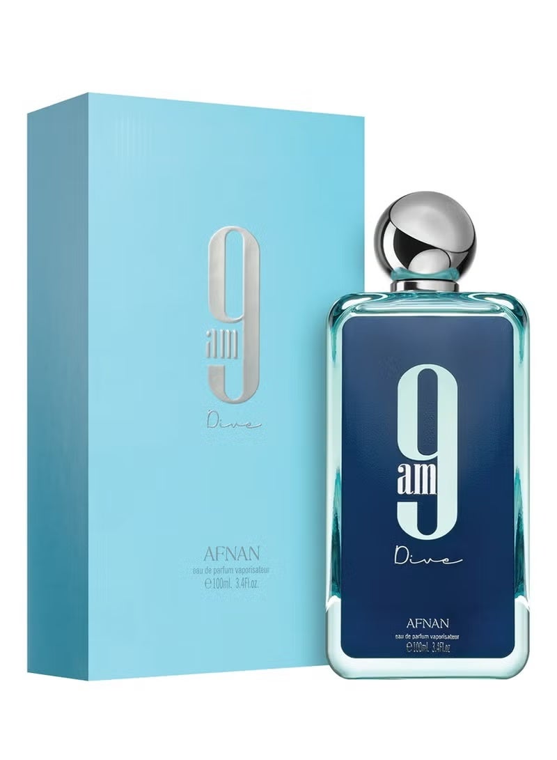 Afnan 9 AM Dive Unisex Eau De Parfum, 100 ML - Image 3