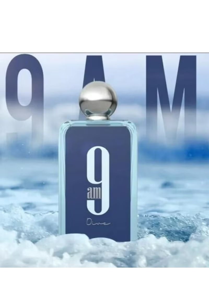 Afnan 9 AM Dive Unisex Eau De Parfum, 100 ML - Image 4