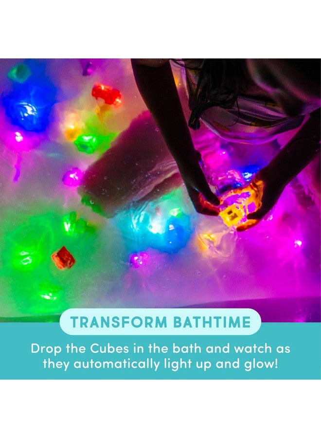 Glo Pals Water-Activated Light-Up Cubes for Sensory Play - 12 Pack - Image 4