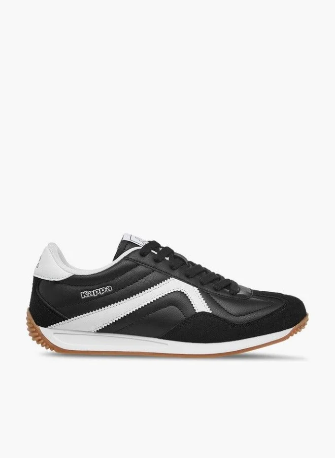 كابا أحذية رياضية نسائية بأربطة وقطع ملونة