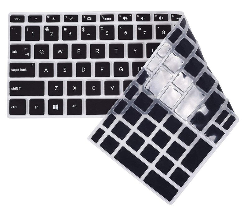 JUSTEC Premium Keyboard Protector Cover Fit for HP Pavilion Power 15-cb518TX 15.6-inch Full HD Gaming Laptop -Black with Clear - Image 3