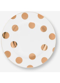 Pip Studio Dot Delight White Porcelain Breakfast Plate 23 cm  - Image 1