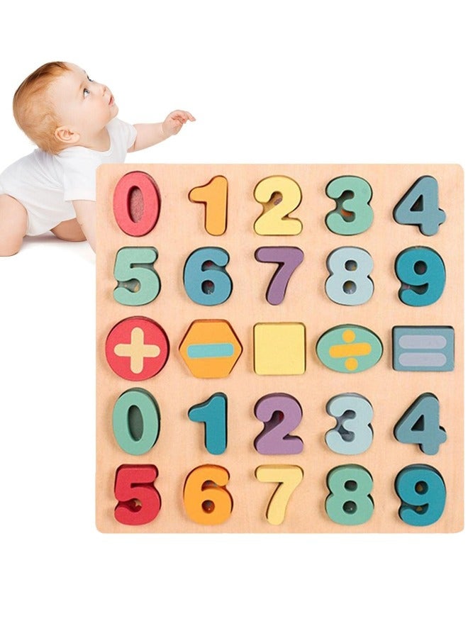 BAYBEE Baybee Math puzzles for Toddlers & Kids, Number puzzle- Preschool Educational Learning Toys Board Game, Learn Simple Calculation At Early