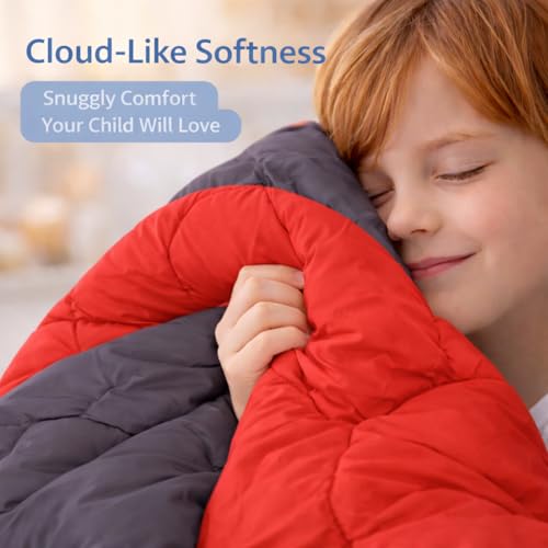 Toddylon Baby Comforter Soft Cotton Reversible Blanket for Up to 7-8 Years Kids AC Quilt for Newborn Infant Toddler Lightweight All Season Bedding Boys Girls 152x101 cm (Grey) - Image 2