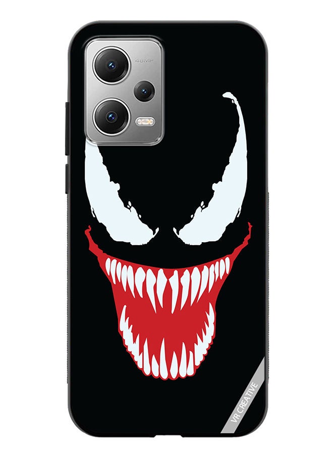 VR CREATIVE Protective Case Cover For Xiaomi Redmi Note 12 Spider Man Evil Design Multicolour - Image 1