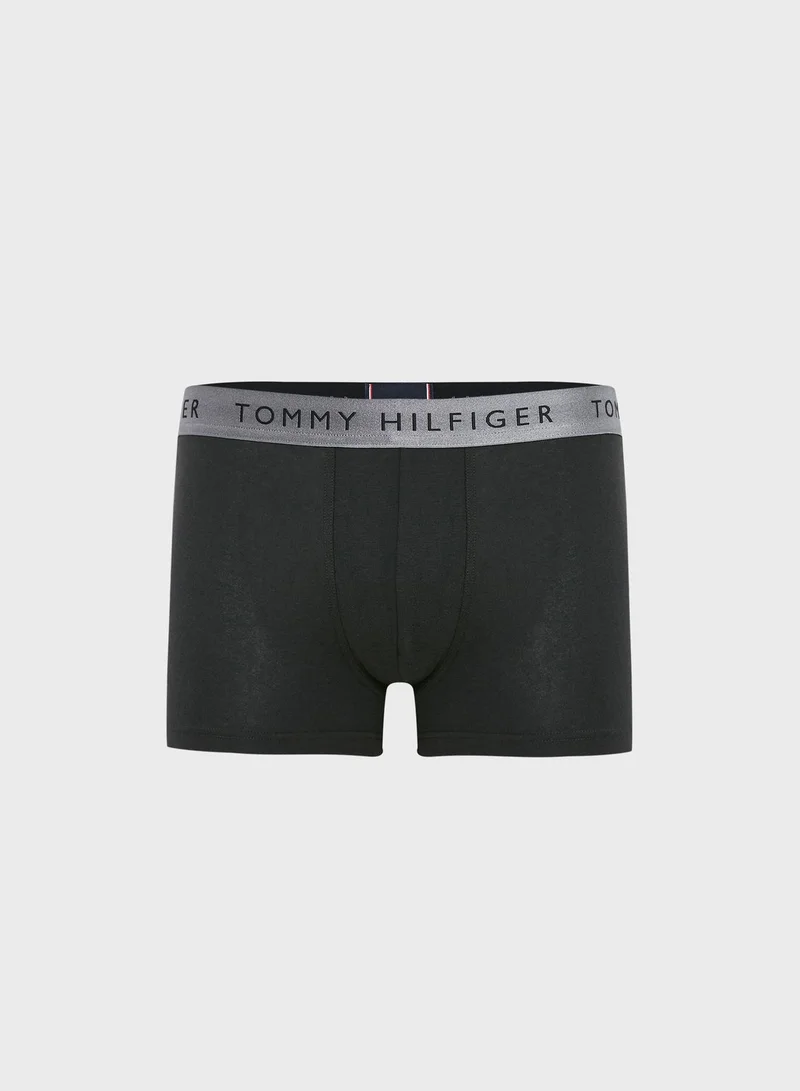 TOMMY HILFIGER 3 Pack Logo Band Trunks