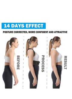 Y&D Posture Corrector For Men Women Kids, Adjustable Back Brace Support Back, Neck And Shoulder - XL  - Image 5