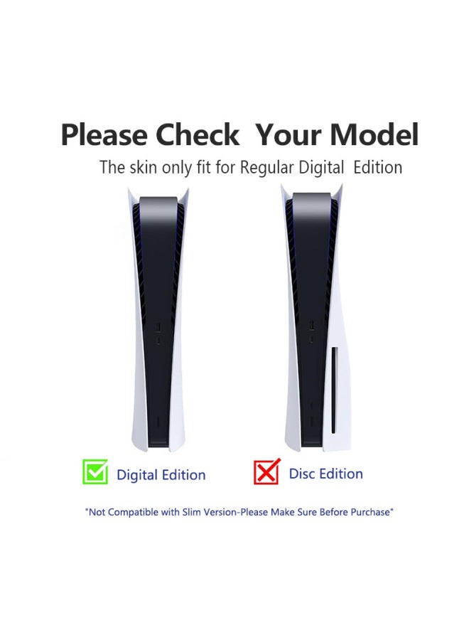 general Suitable For Sony PS5 Game Sticker Digital Version Protective Film Cool Fashion Trendy Game Full Set Of Sticker Film-Color:PS5SlimDigitalQT-18331 - Image 5