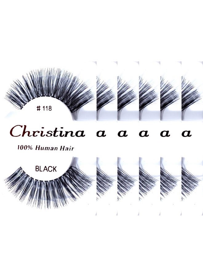 Christina 6packs Eyelashes - 118 by Christina