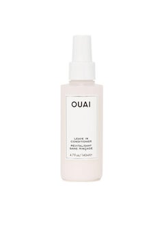 OUAI Leave In Conditioner & Heat Protectant Spray - Prime Hair for Style, Smooth Flyaways, Add Shine and Use as Detangling Spray - No Parabens, Sulfates or Phthalates (4.7 oz)