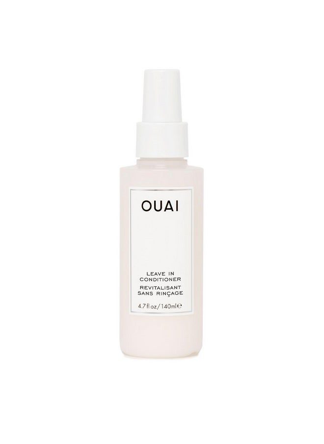 Ouai - OUAI Leave In Conditioner & Heat Protectant Spray - Prime Hair for Style, Smooth Flyaways, Add Shine and Use as Detangling Spray - No Parabens, Sulfates or Phthalates (4.7 oz) - Image 1