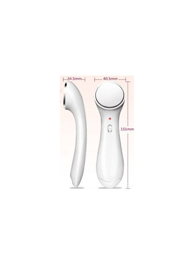 Captaintech Vibration Ion Face Lift Massager White - Image 3