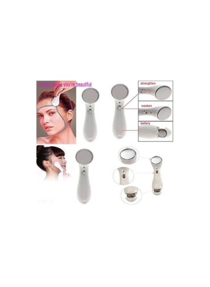 Captaintech Vibration Ion Face Lift Massager White - Image 4