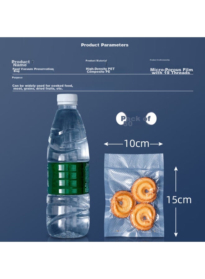 Dipple Dipuer Vacuum Food Storage Bags, Sealing Machine, Food-Grade Plastic Sealing Bags, Vacuum Packaging Bags - Image 3