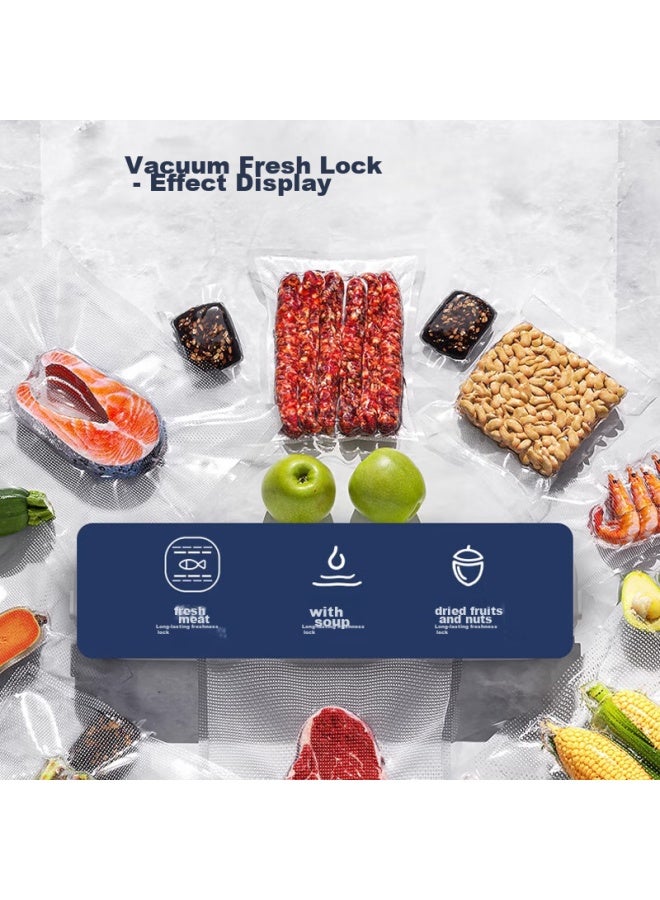 Dipple Dipuer Vacuum Food Storage Bags, Sealing Machine, Food-Grade Plastic Sealing Bags, Vacuum Packaging Bags - Image 2