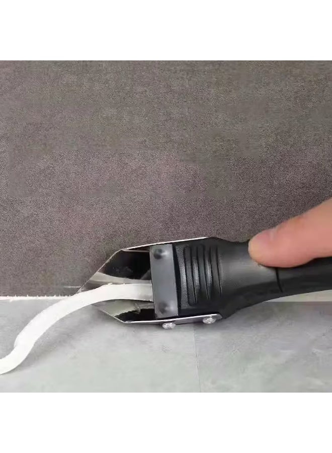 مجموعة أدوات كاشطة معدنية 5 في 1 لإزالة السيليكون - ملعقة سيليكون، مزيل مادة مانعة للتسرب، مزيل مادة الجص، منظم مواد مانعة للتسرب، وكاشطة زوايا - Image 3