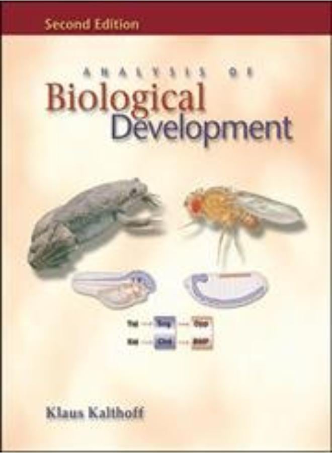 Analysis of Biological Development  Ed   2