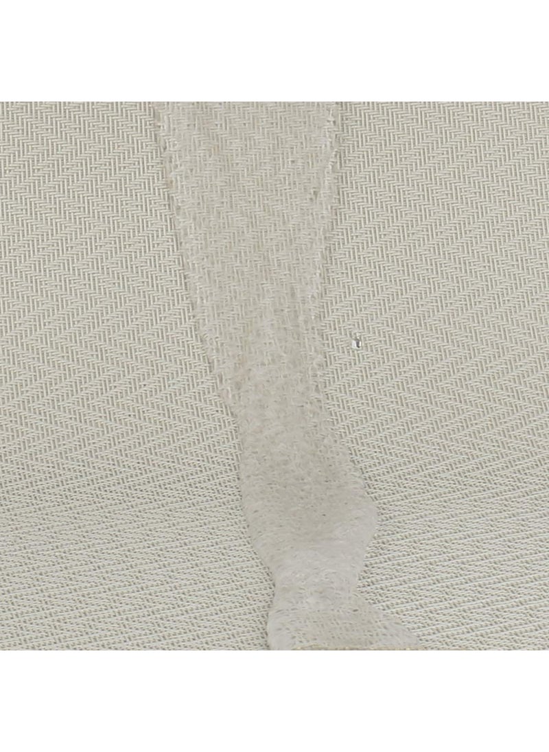 Leeonz Leeonz® Placemats for Dining Table Set of 6 | PVC Placemats | Table Placemats | Placemats for Dining Table | Washable | Non-Slip (Color Code:31B-Cream)  - Image 4