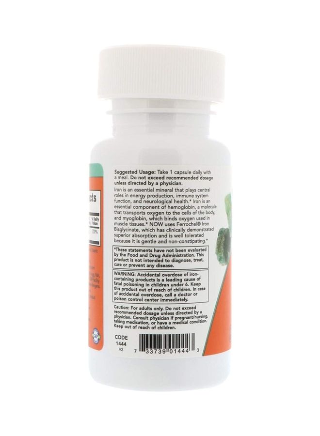 Now Foods Double Strength Iron 36 mg - 90 Veg Capsules - Image 3