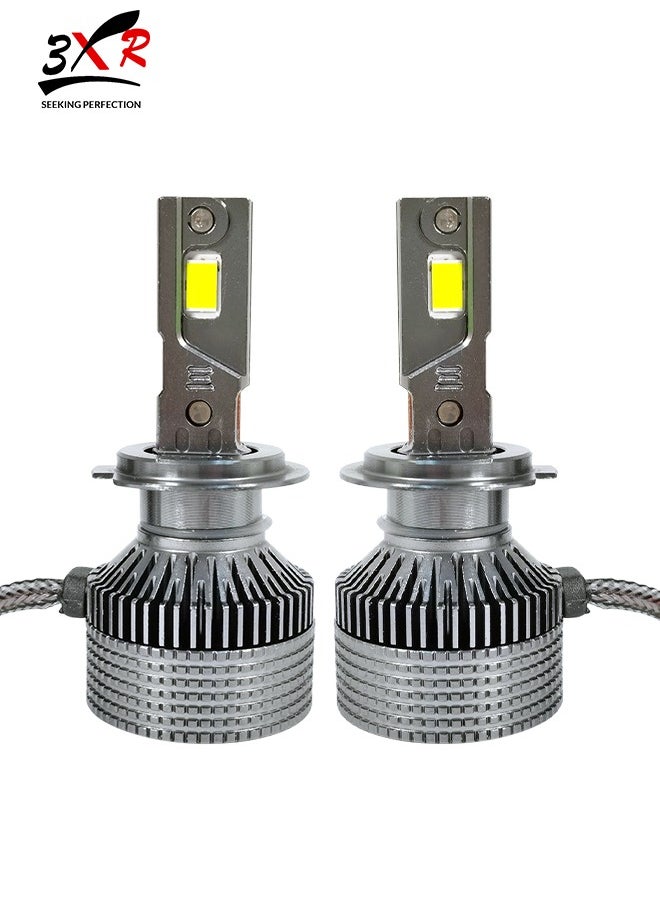 3XR H7 LED Car Headlight Bulb 90W, 15000LM, 6500K with Enhanced Cooling System Long-Lasting - 3XR Car Led Headlight 7618  - Image 1