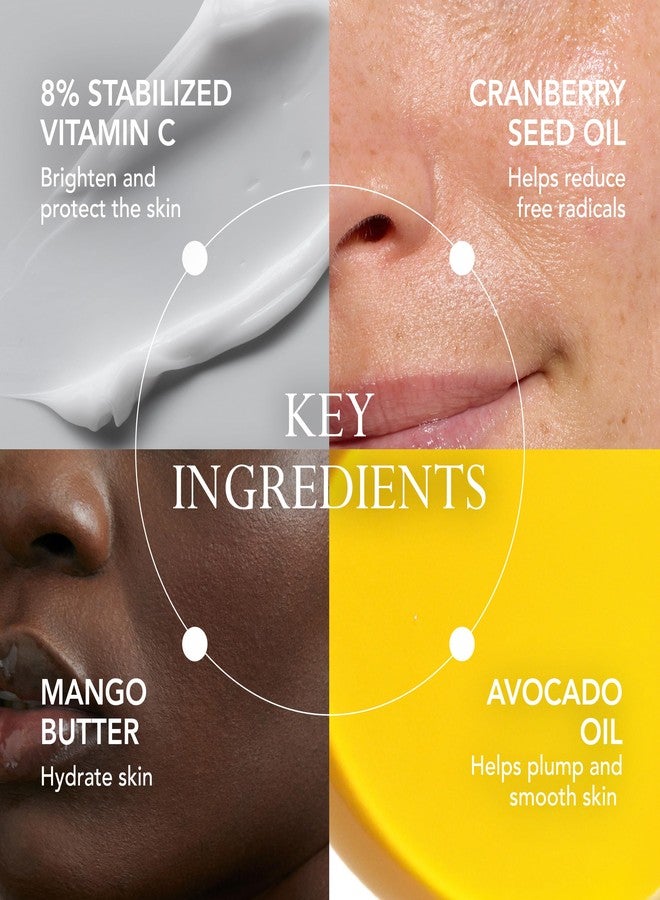 KAT BURKI 8% Stabilized Vitamin C & Vitamin E Nourishing Cleansing Balm. Illuminating, Hydrating & Antioxidant Makeup Remover & Face Cleanser. Includes 1 Muslin Cloth, 3.4 fl. oz. - Image 4