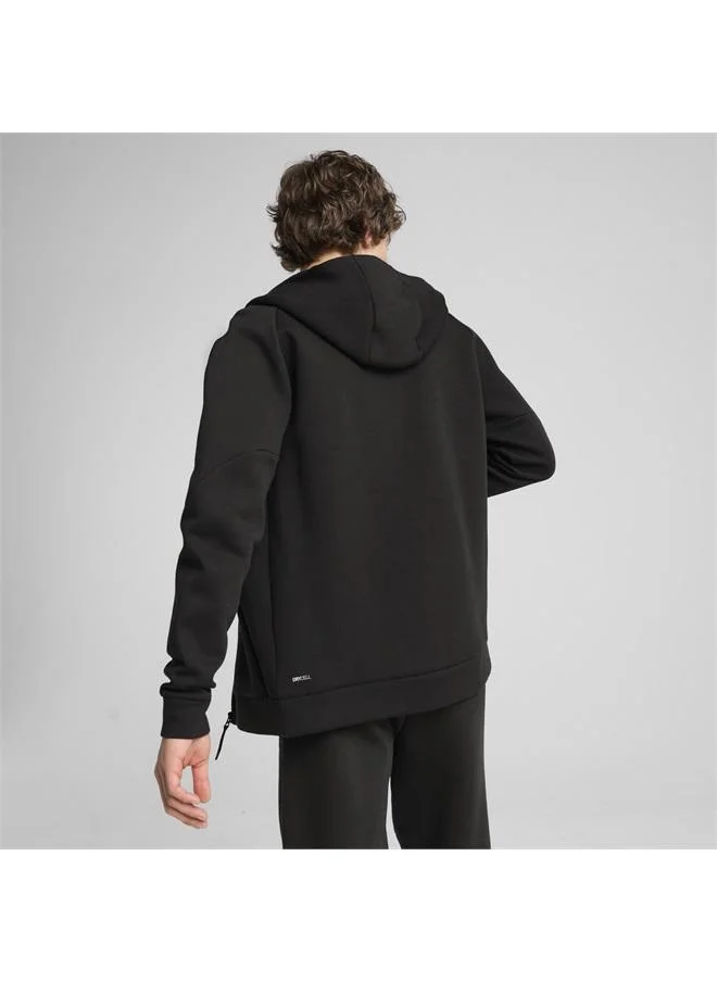 Puma PUMA Black PUMATECH Full-Zip Hoodie Men for Men | Best Price UAE
