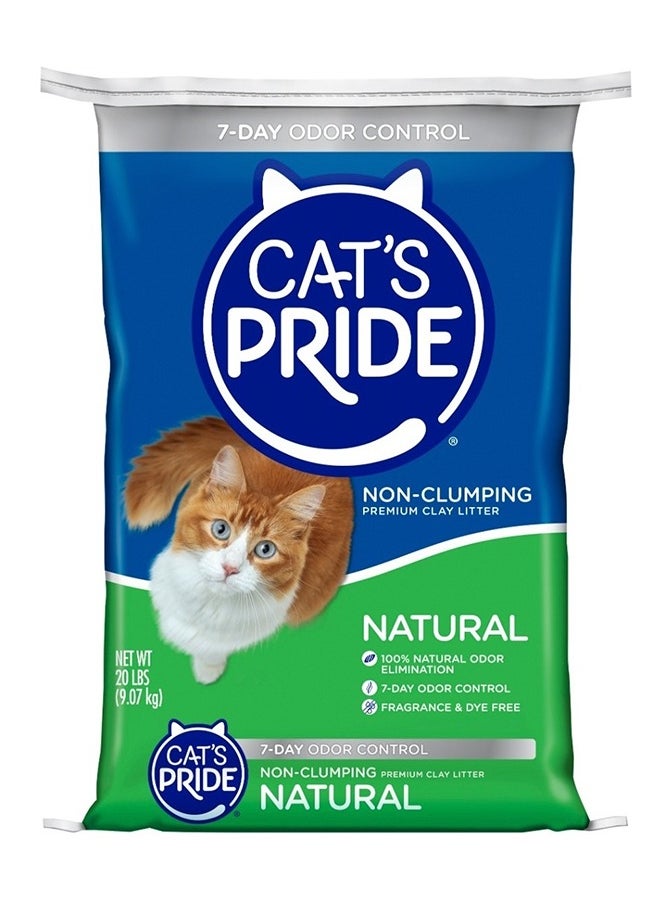 Cat`s Pride رمل طين طبيعي غير متكتل 9.07 كجم 