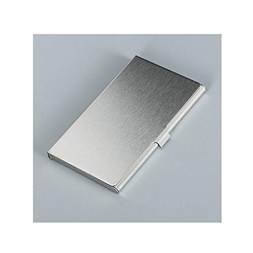 lasenersm 1 Piece Stainless Steel Business Card Holder Case Name Card Holder Credit Card Case Slim Design Business Card Case for Travel Home or Office Use Protects Your Business Cards, Style D - Image 4