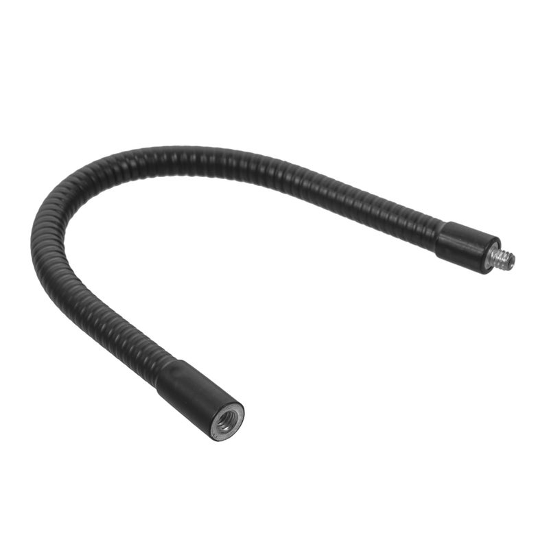 Bendable Microphone Stand Extension Rod Holder for Smartphones Cameras Desk Use Black - Image 2