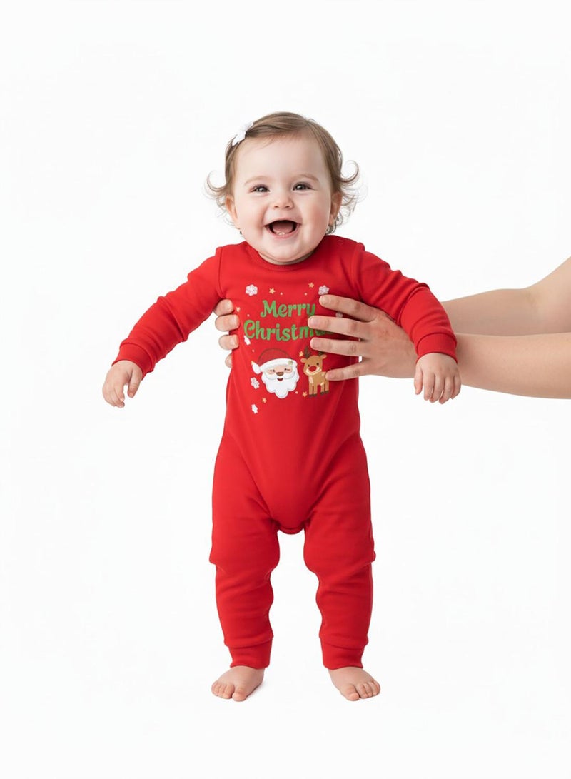 بيبي كلو رومبر أحمر بابا نويل والغزلان لعيد الميلاد المجيد - Image 4