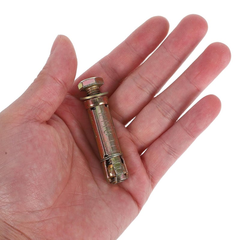 كيسانجل 12 قطعة مسامير تثبيت درع ثقيلة 10 مم × 50 مم مثبتات معدنية للبناء - Image 5