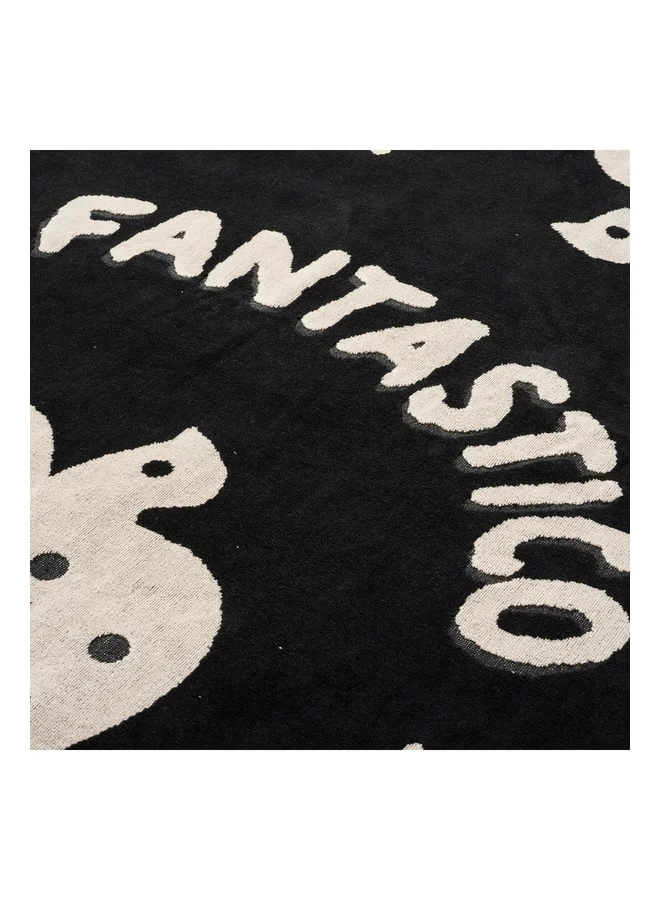Zsa Zsa Zsu Tabea Black Beach Towel 90x150 cm.
