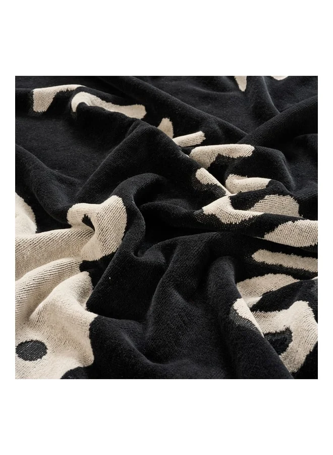 Zsa Zsa Zsu  Tabea Black Beach Towel 90x150 cm. for Women | Best Price UAE