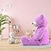 Toys Studio Ultra Soft Teddy Bear 51 inch Giant Stuffed Animal Large Stuffed Bear Plush Toy for Girls Girlfriend Valentines Gifts Christmas Kids Birthday Baby Shower Purple - Image 4