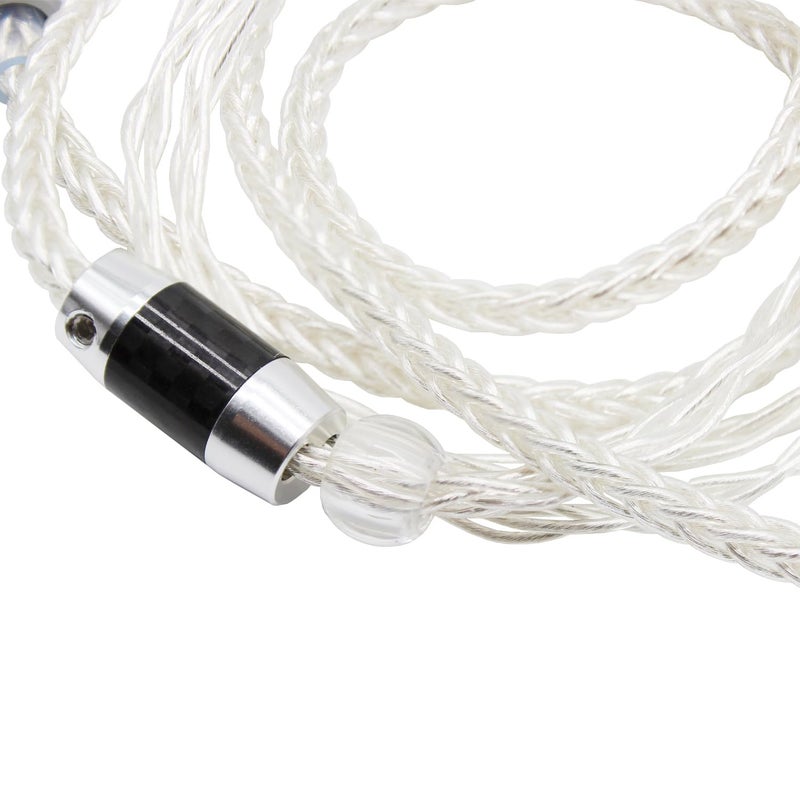 كابل ترقية صوتي بديل لسماعات متوافق مع سماعات Sennheiser HD650 و HD600 و HD580 و HD660S و HD660S2 و HD58X و Massdrop HD6XX، كابل سماعات متوازن 4.4 مم، طول 6.5 أقدام (2 متر) - Image 4