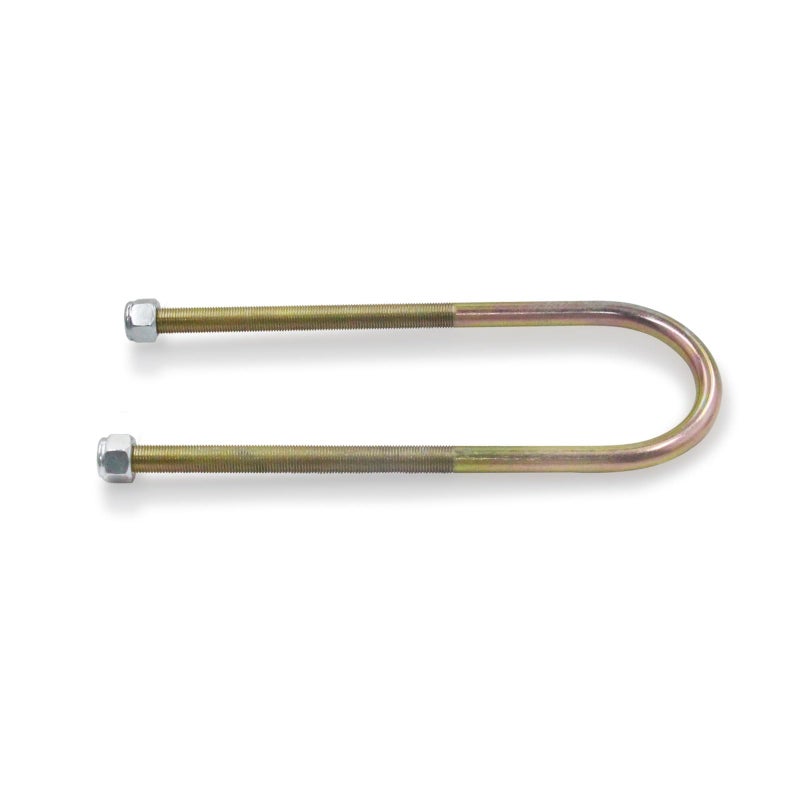 QGHAUC Universal Leaf Spring Lowering Block Kit, 2 Inch, 2-1/2" Wide, 5" Long, Zinc-Plated U-Bolts, Premium Steel Construction for Long-Lasting Finish - Image 2