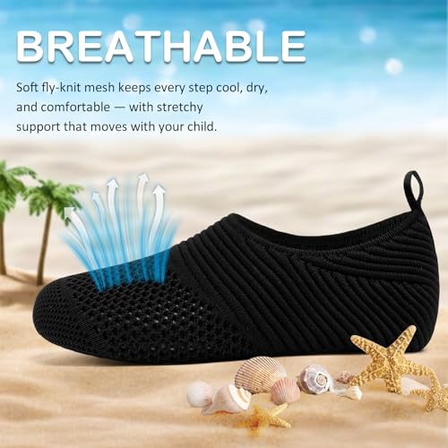 ANLUKE Kids Water Shoes Girls Boys Slippers Swimming Shoes Barefoot Quick Dry Aqua Socks - Image 4