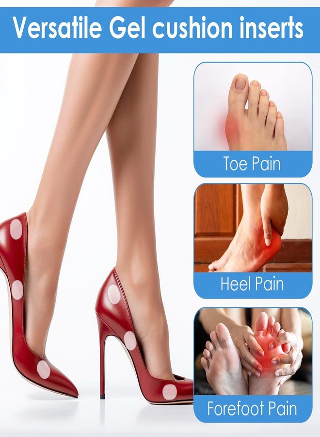 Ymapinc Shoe Gummies for Heels High, 34Pcs Silicone High Heel Protectors, Heel Cushion Pads Grips for Womens Anti Slip Shoe Grips, Cushions Insert for Sandals Women - Image 3