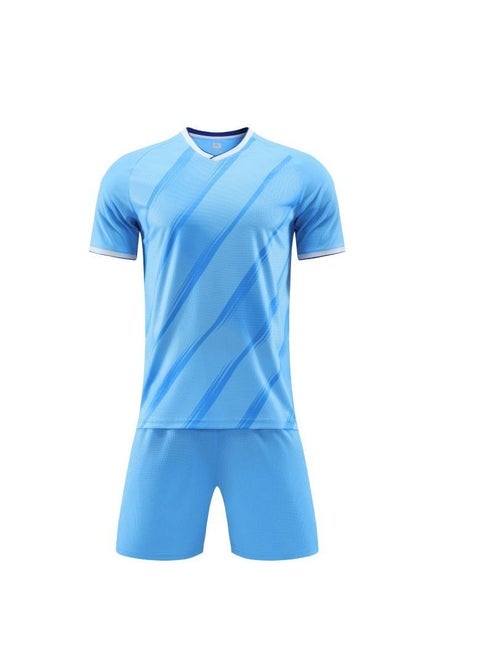 2-pieces Breathable and lightweight Men's And Women's Football Shirt