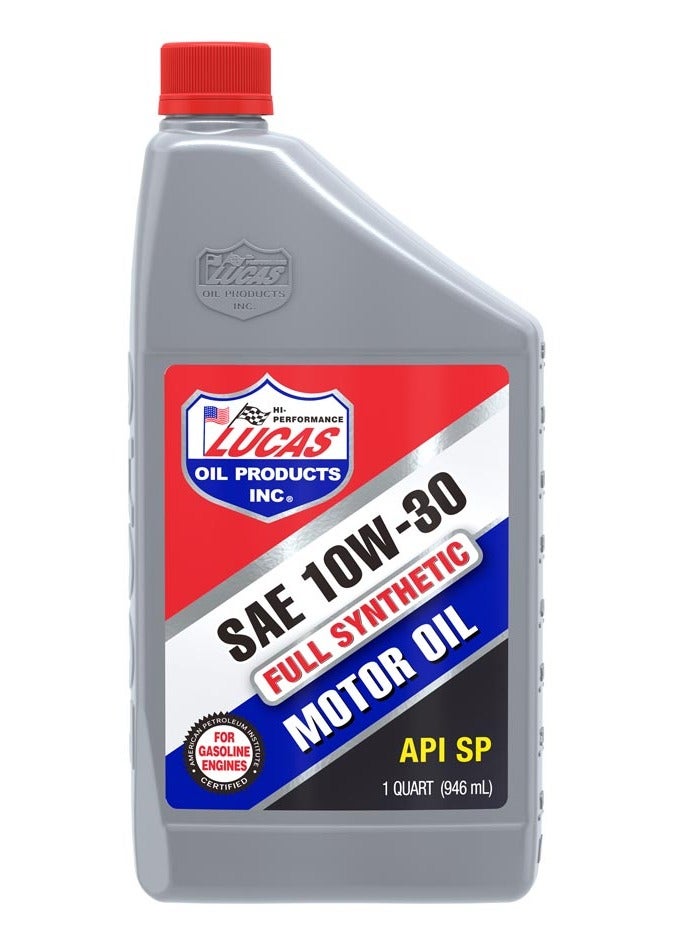 LUCAS OIL Full Synthetic Motor Oil SAE 10W-30
