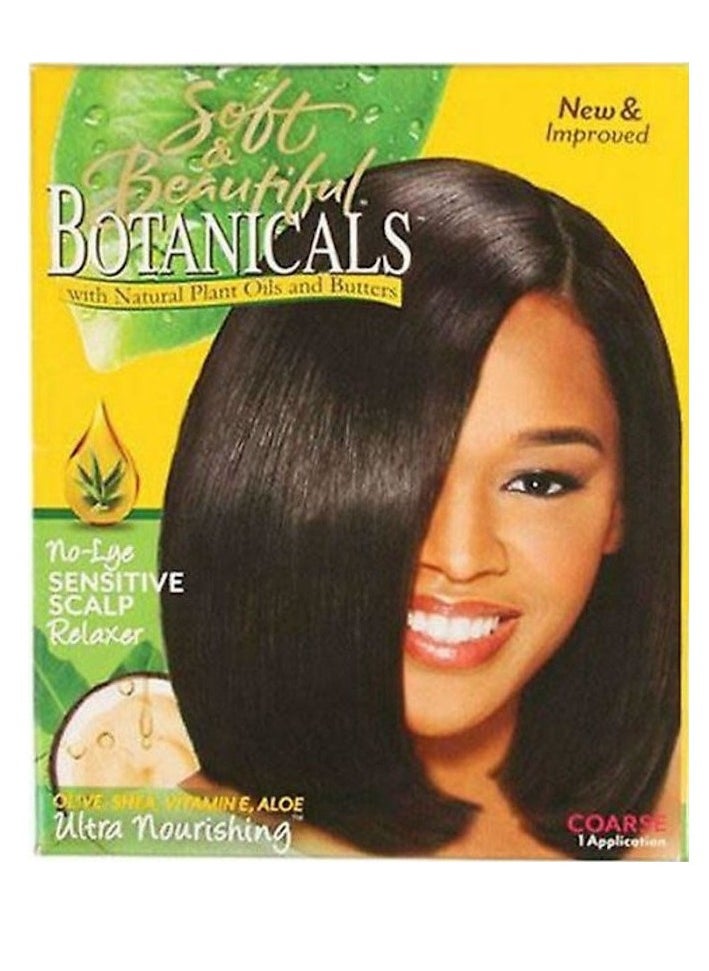 Soft & Beautiful - Gentle formula for straightening and straightening strong hair with natural herbal oil, olive extract and aloe vera - Image 1