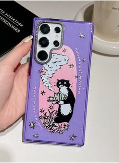Casetify Samsung Galaxy S23 Ultra 'Zen Cat Teatime' Series Case  - Image 2