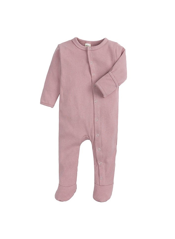 RedMapleTEK - Five-Piece Cotton-Footed Baby Crawling Suit Bodysuit - Image 1