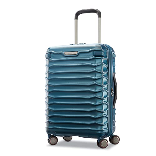 Samsonite Stryde 2 Hardside Expandable Luggage with Double Spinner Wheels, Carry On Glider, Deep Teal - Image 1