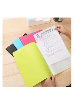 Deli 4-Piece A4 Display Book 20 Pocket Multicolour  - Image 4