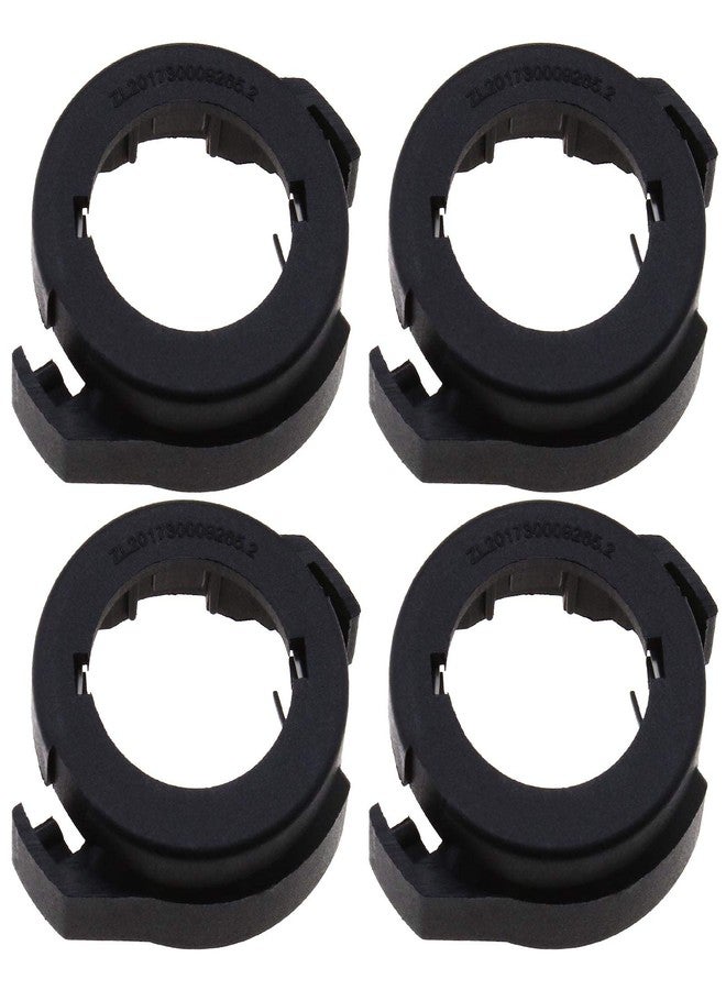 سينج إف إل تي دي حامل محول مصباح أمامي LED HID H7، مشبك تثبيت مقبس بلاستيكي أسود، متوافق مع سيارات كوجا وألفا روميو وميتو، عبوة من 4 قطع - Image 1