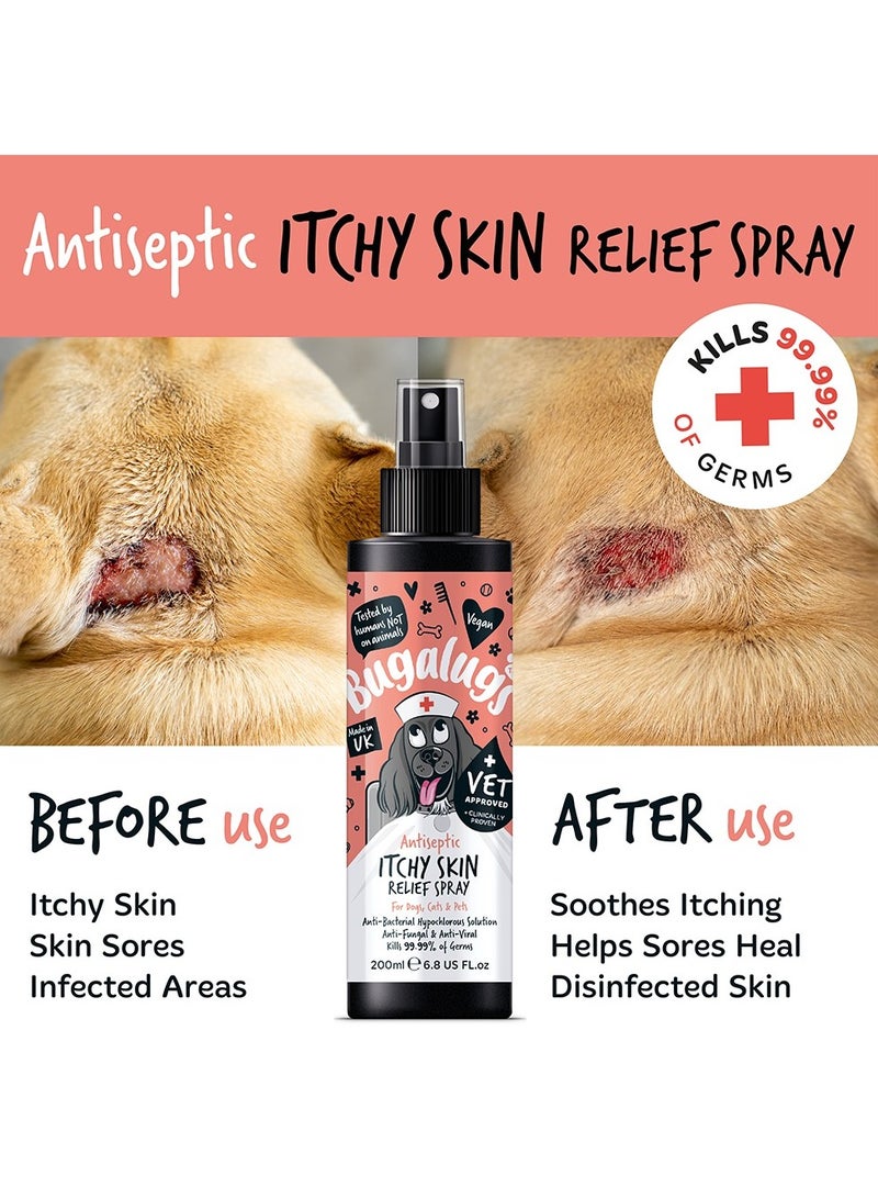 BUGALUGS Antiseptic Itchy Skin Spray 200ml (6.8 Fl Oz) - Image 3