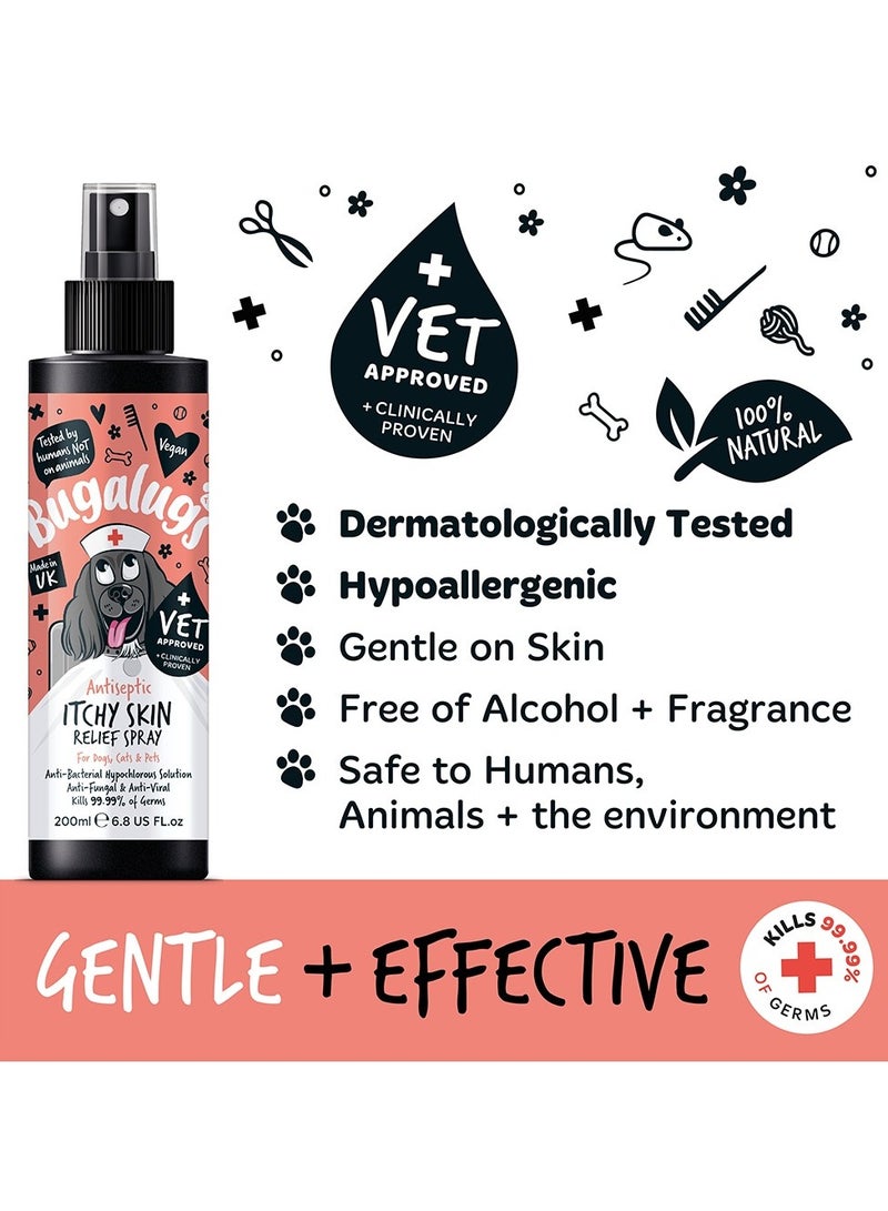 BUGALUGS Antiseptic Itchy Skin Spray 200ml (6.8 Fl Oz) - Image 4