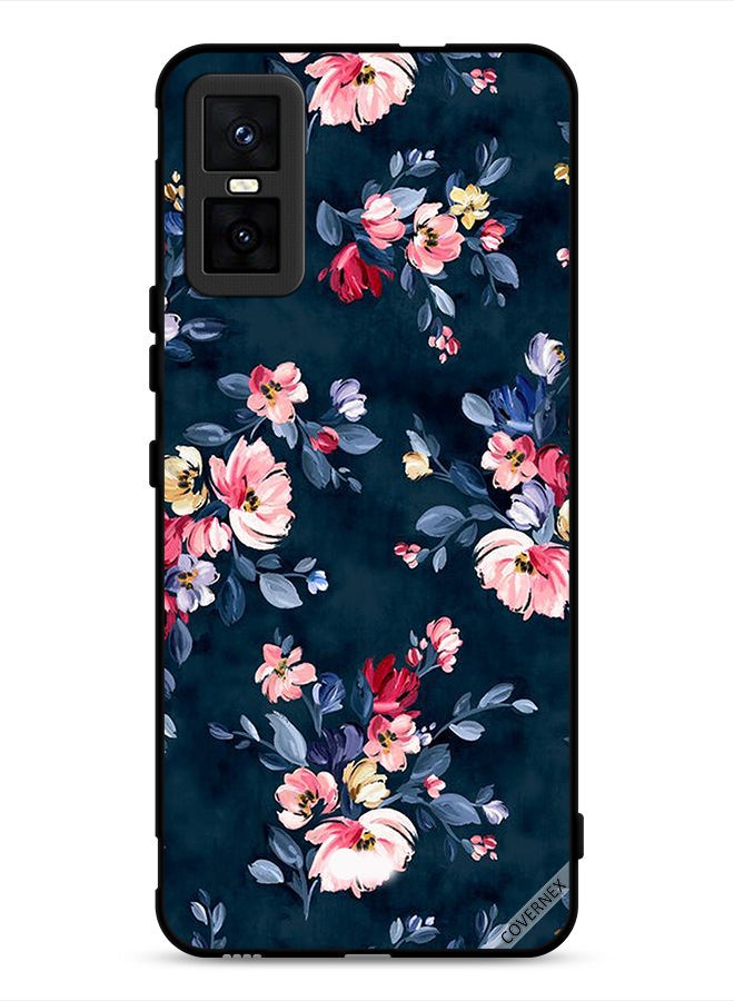 Covernex Infinix GT 30 Pro Protective Case Cover Hand Painted Flowers - Image 1