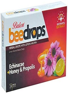 Balen Bee Drops Herbal Lozenges Lemon Flavor with Echinacea, Honey & Propolis Extracts 24 per pack - pzsku/Z76E5ACBAB7DFACF5E602Z/45/_/1704987976/40edaaa1-7e33-48f8-8c11-14ba7fd6b7b7